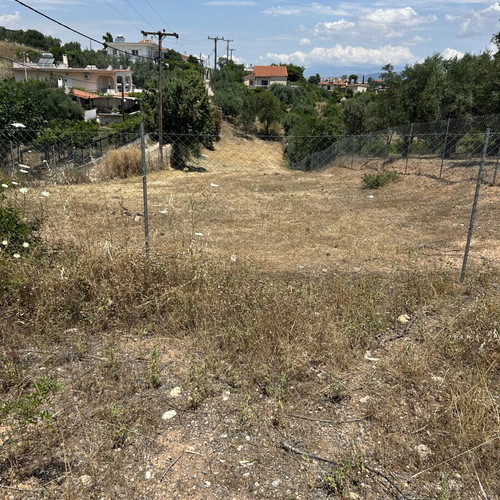 Αγροτεμάχιο 890 τ.μ περιφραγμένο με πόρτα, θέα στη θάλασσα, Άνω Λήθη Αυλίδα