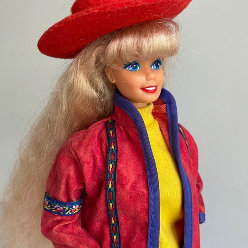 Mattel Barbie doll United Colors of Benetton 1990 used