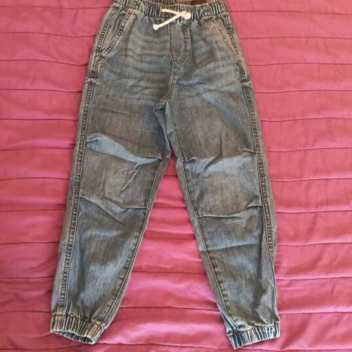 Jean jogger H&M for boy 7-8 years like new, blue