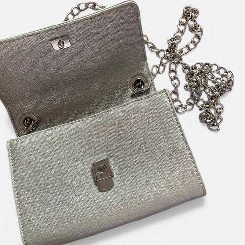 Valentino Divina shoulder bag like new, silver