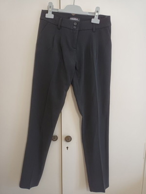 Paranoia women's pants like new, high waist, straight cut, black, size S