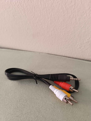 3.5mm σε 3 RCA AV καλώδιο σαν καινούργιο