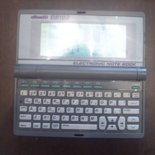 Olivetti D2100 Electronic Notebook used
