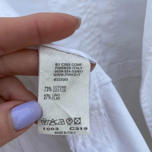 Pinko jacket like new, vintage, size M/L, white