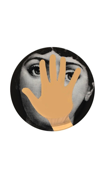 FORNASETTI πορσελανινο διακοσμητικό πιάτο