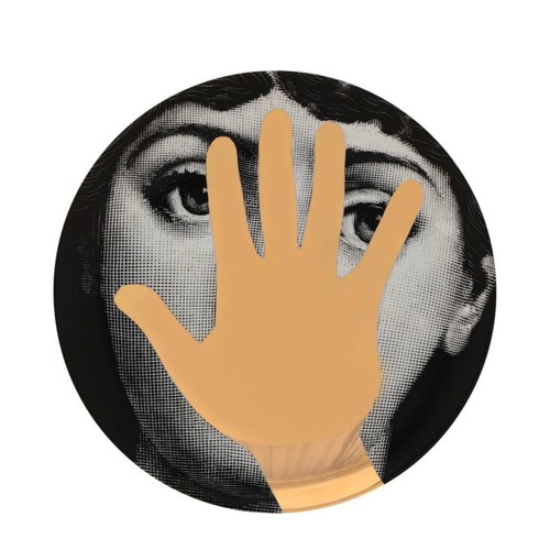 Fornasetti πορσελανινο διακοσμητικό πιάτο μοντέλο 16 καινούργιο