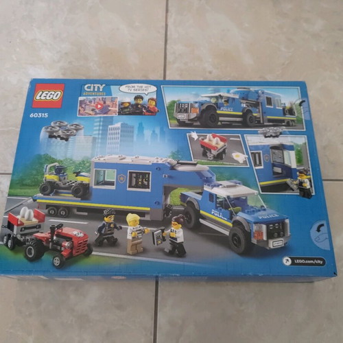 Lego City Police Mobile Command Truck 60315 new