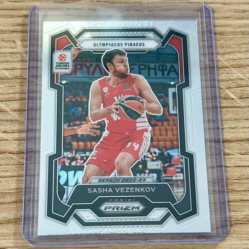Καρτα Sasha Vezenkov Όλυμπιακος Panini Prizm Euroleague 2023-24 καινούργιο