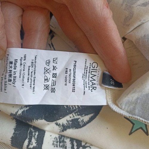Fausto Puglisi women's t-shirt like new, size S, cotton with horse and star print