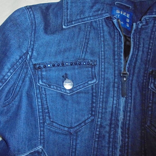 Madlen jean jacket new, small size, blue