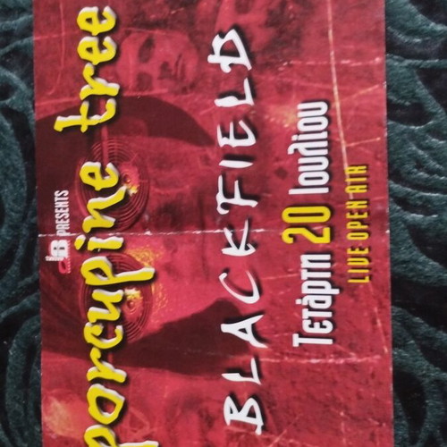 Porcupine Tree flyer used, good condition