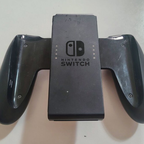 Nintendo Switch console with accessories and carrying case