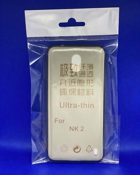 Nokia 2 Ultra Slim 0,3mm Σκούρη Διαφάνεια