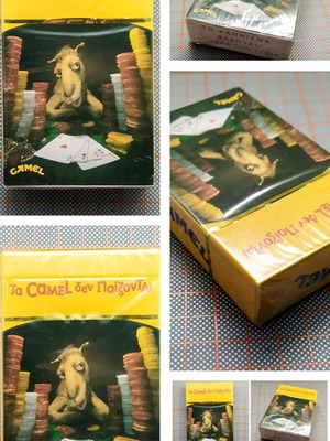 Collectible sealed Camel playing cards new
