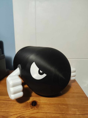 Mario Bullet Bill Piggy Bank new Nintendo collectible