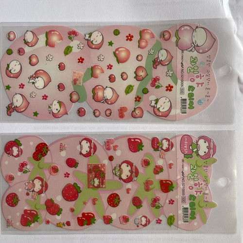 Collectible stickers new, set of 8 pieces