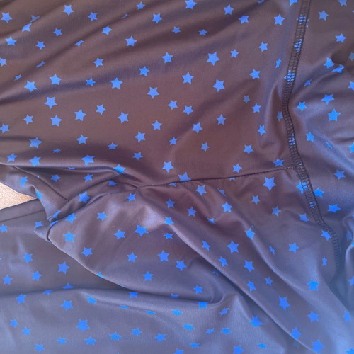 Leggings dark blue with stars new size M