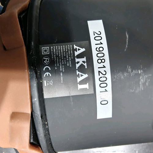 Akai ABTS-27 portable Bluetooth speaker used