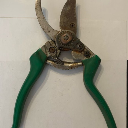 Pruning shears used