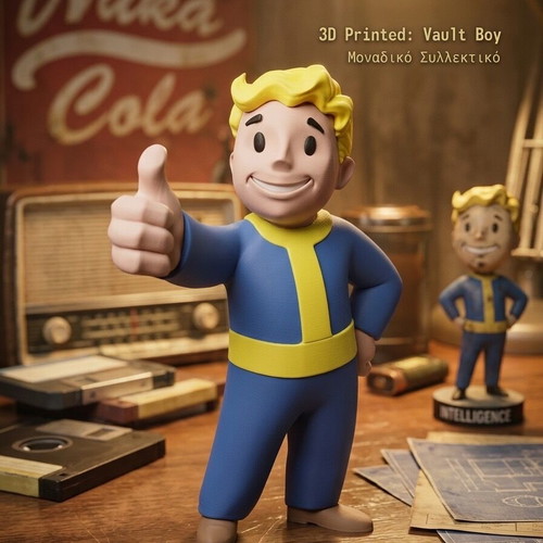 3D Fallout figure made to order, 26cm height