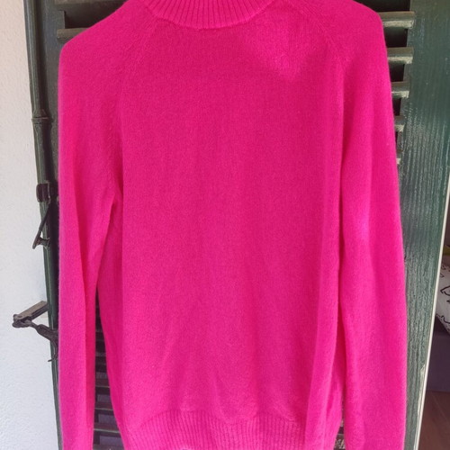 Cashmere sweater pink fuchsia size M like new