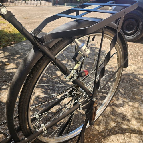 Bismarck Retro Bicycle Refurbished, City Frame, Black, 1954