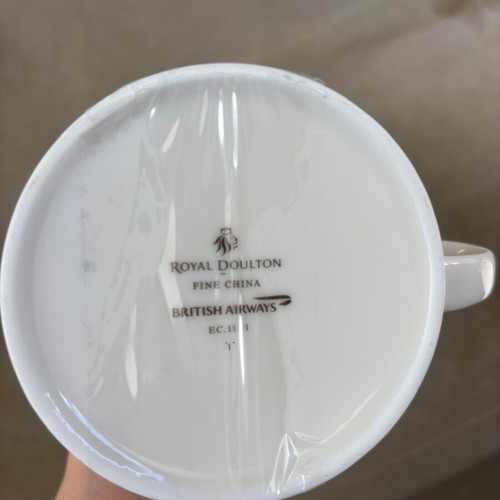 British Airways cups set of 4