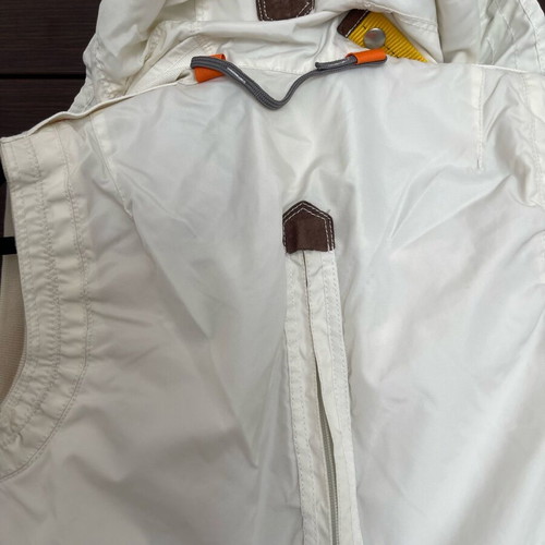 Parajumpers sleeveless vest like new, white and yellow