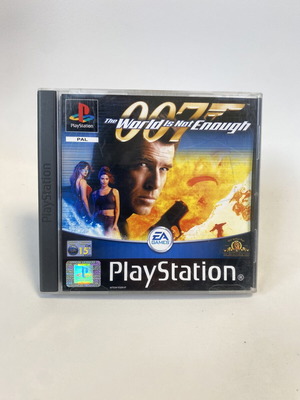 007 The World Is Not Enough PlayStation 1 PS1 μεταχειρισμένο, πλήρες, αγγλικό