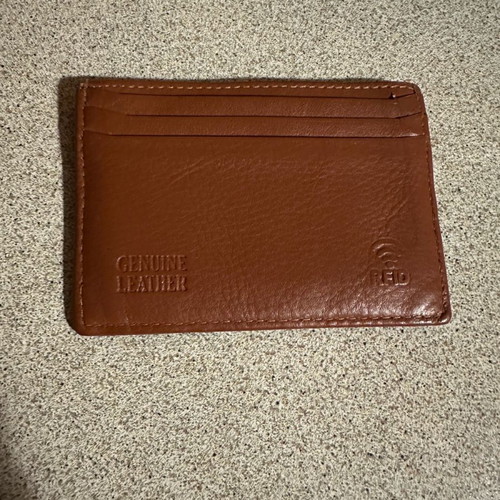 Leather cardholder new