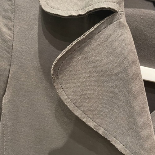 Carla G trench coat size small like new, gray