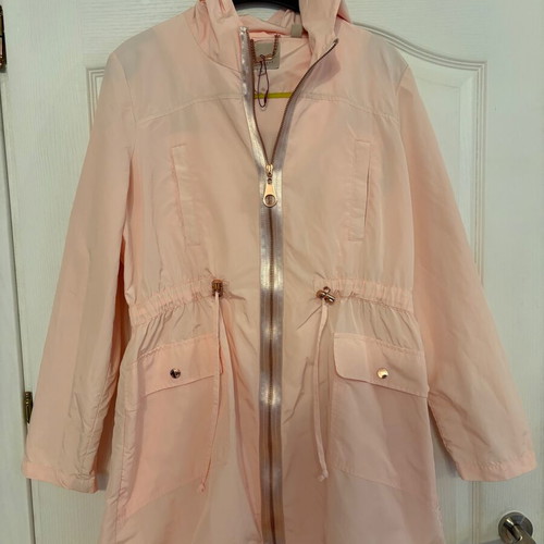 Ted Baker trench coat like new, size 3, pale pink