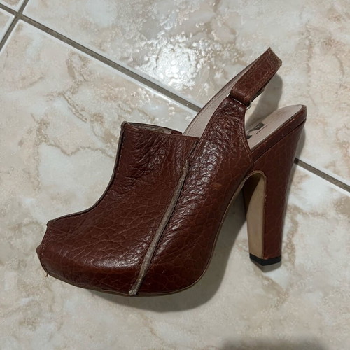 A.L.E. leather heels used, size 36, brown