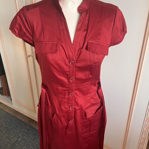 H&M dress red size M like new