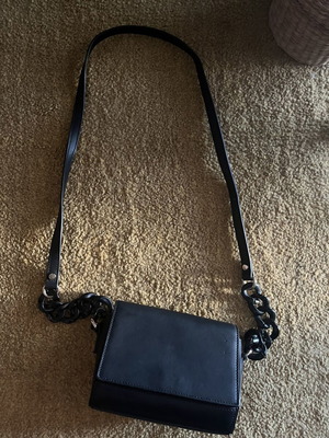 Julia Bercovich black shoulder bag like new