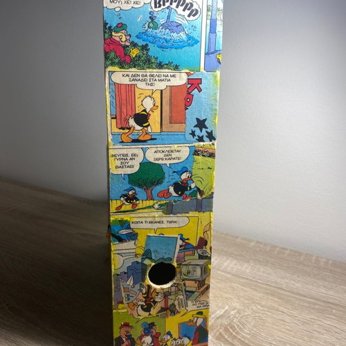 Handmade wooden comic book holders new
