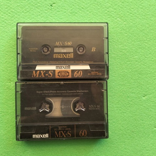 Maxell MX-S 60 cassette tapes