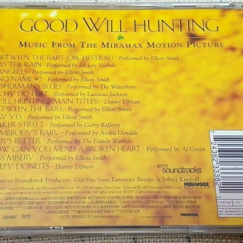 Good Will Hunting CD used, music from the Miramax motion picture