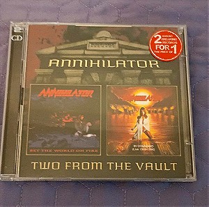 ANNIHILATOR - Set the World on Fire / In Command (live 1989-1990) 2-CD
