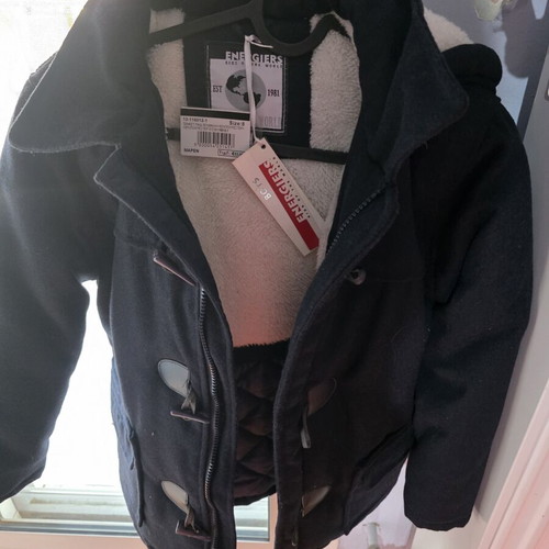 Montgomery coat Energiers new for 8-year-old boy, blue