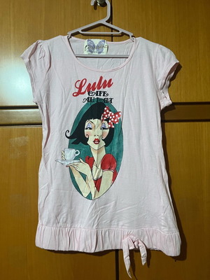 Zara Trafaluc pink blouse L like new, 100% cotton