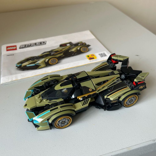 Lego Lamborghini with instructions, fully assembled like new