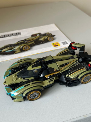 Lego Lamborghini με οδηγίες, πλήρες συναρμολογημένο σαν καινούργιο