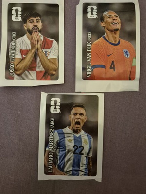 Αυτοκόλλητα Panini συλλεκτικά, 3 από το Μουντιάλ 2026 σαν καινούργια, Coca-Cola