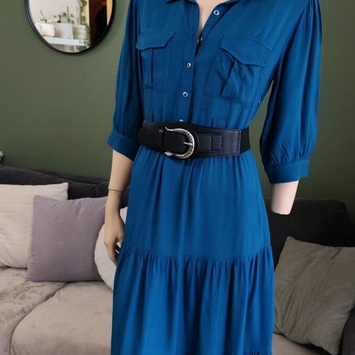 Enzzo petrol dress size medium like new