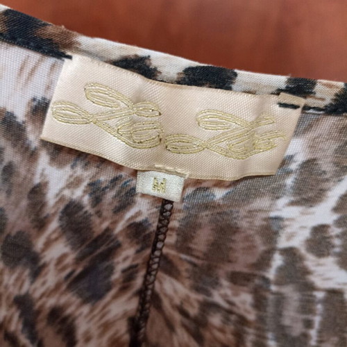 Leopard print women's dress used, size Medium, loose fit
