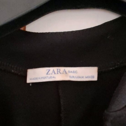 Zara Dress medium black with trouser sleeves and pockets used