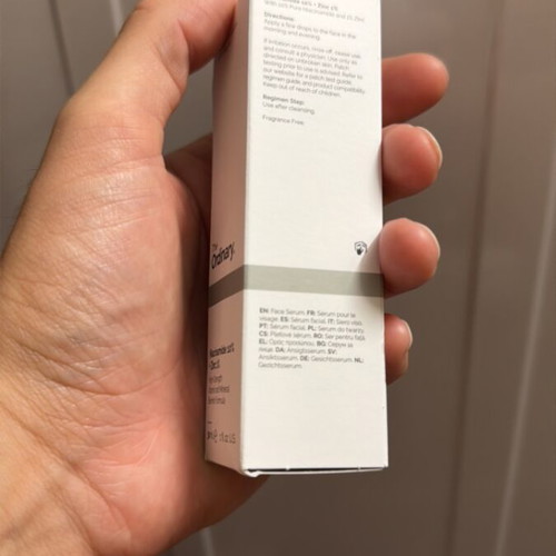 The Ordinary Niacinamide Zinc 1% serum new