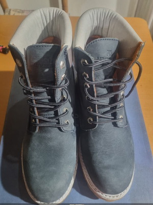 Lumberjack ankle boots new size 38 turquoise leather warm