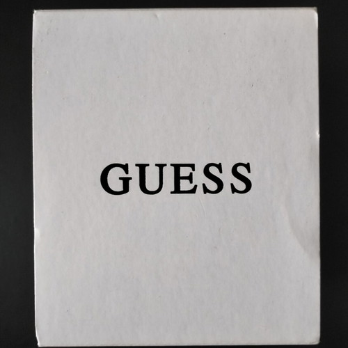 Guess Multifunction Black Stainless Steel Men's Watch Like New